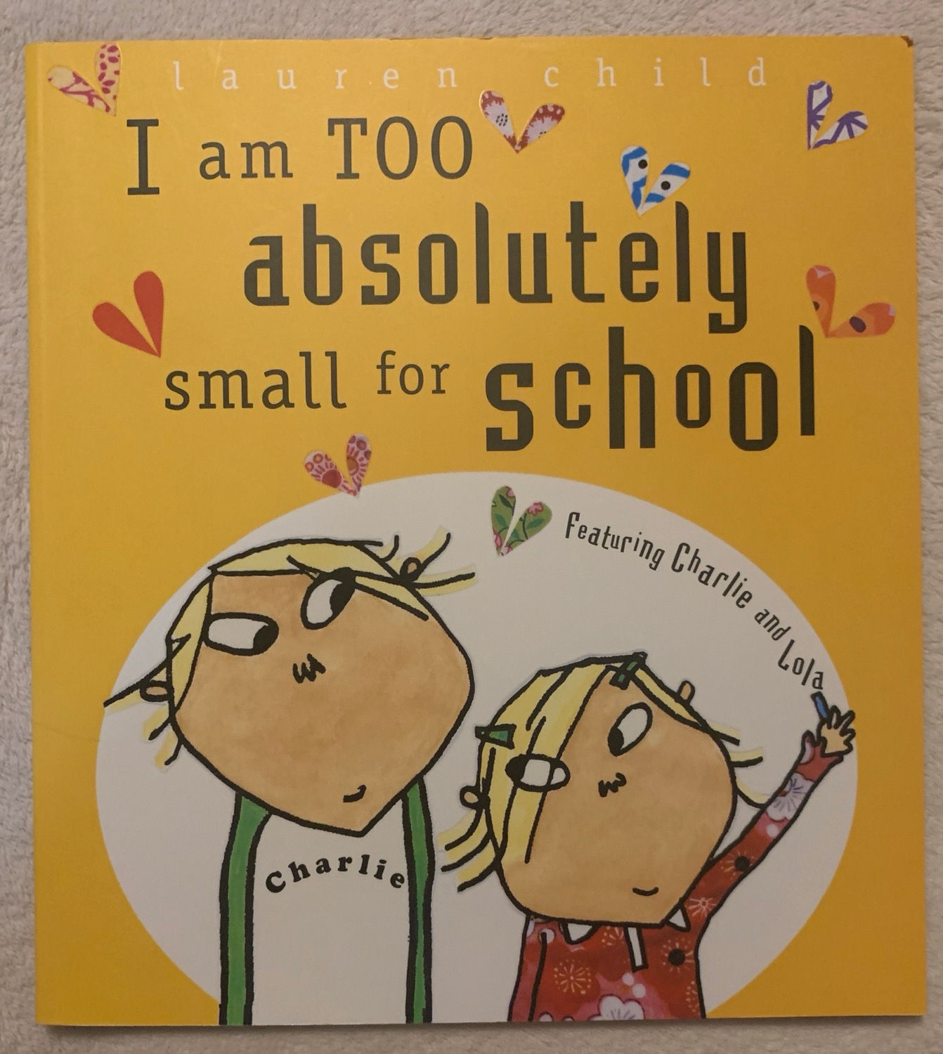 I am Too Absolutely Small for School 