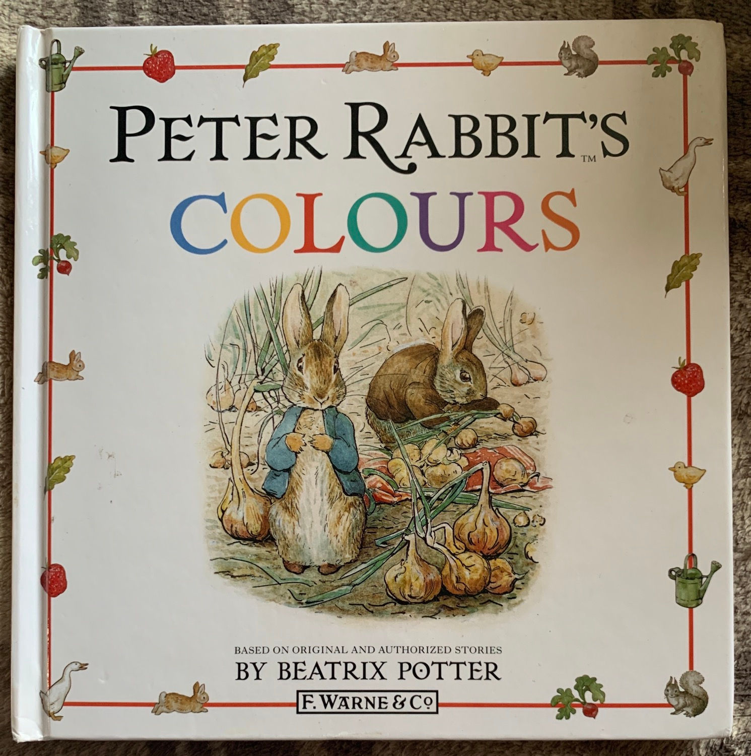 Peter Rabbit Colours 