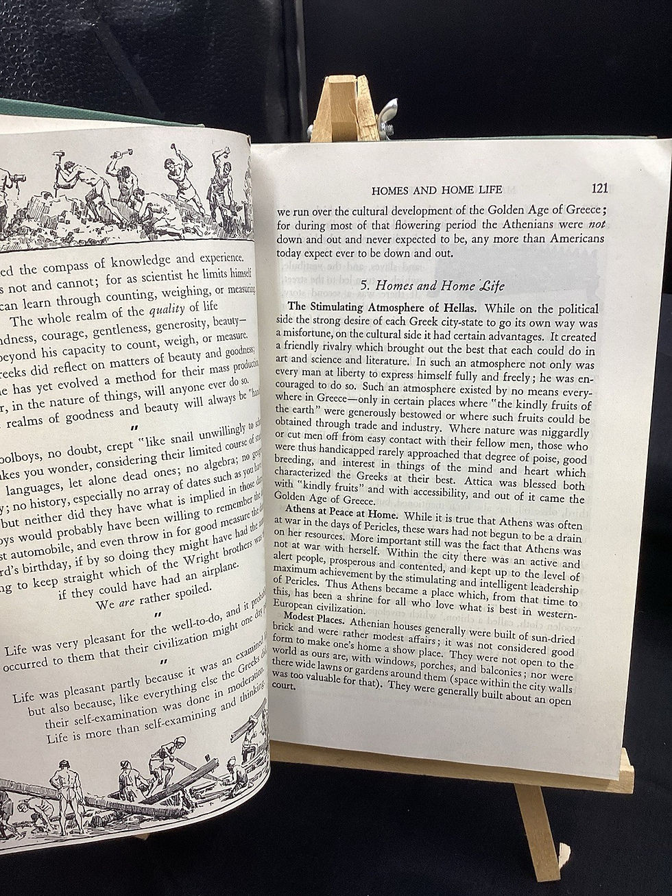 Thumbnail: World History: Man's Great Adventure HC 1942 Revised
