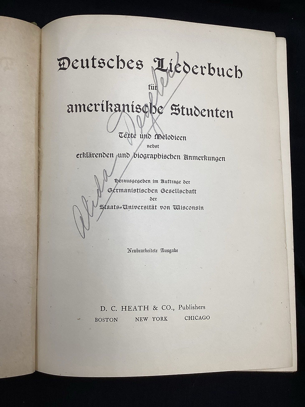 Thumbnail: Deutsches Diederbuch German Song Book 1906