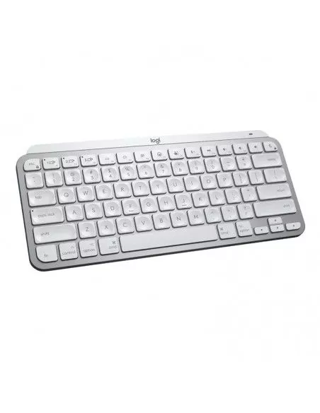 Teclado Logitech MX Keys Mini, Inalámbrico, RF Wireless/Bluetooth, Blanco
