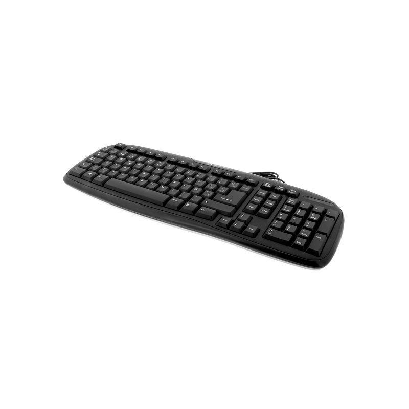 Miniatura: Teclado Alámbrico Klip Xtreme Stylus USB Negro Español
