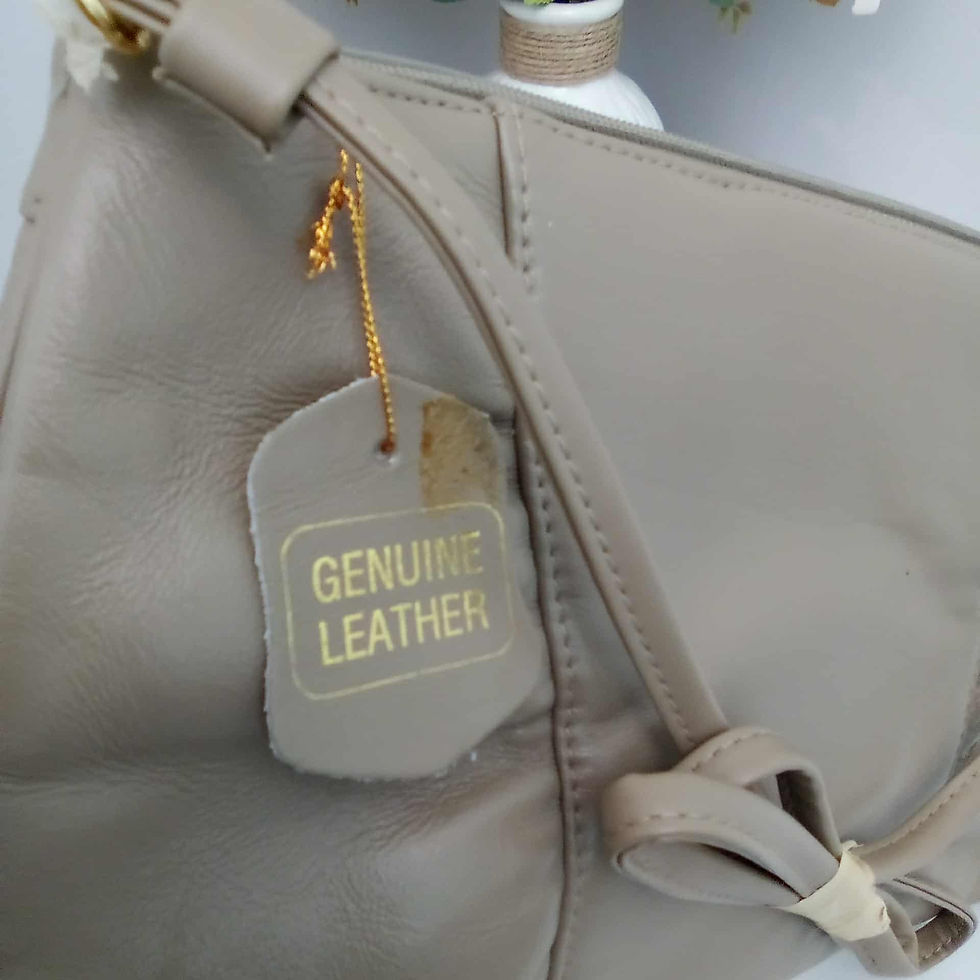 Thumbnail: VINTAGE Brown Deadstock Genuine Leather Fashion Purse