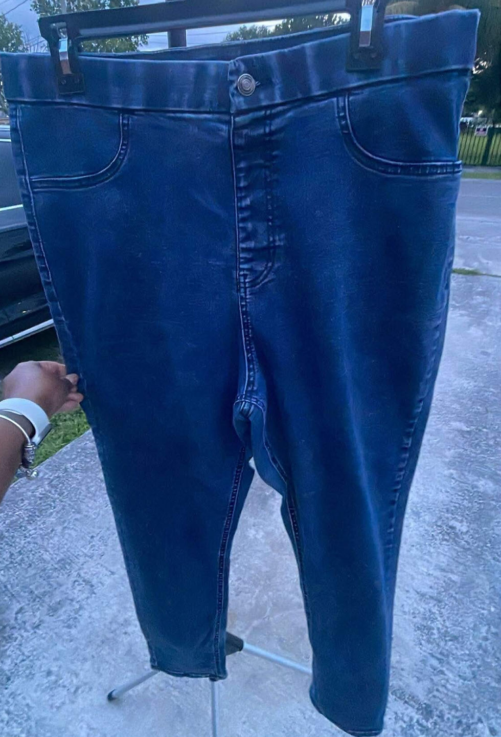 Thumbnail: Plus - Size Denim Jeggings (Size XXL )
