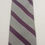 Thumbnail: Salmagundi Boston Purple & Houndstooth Striped All Silk Tie