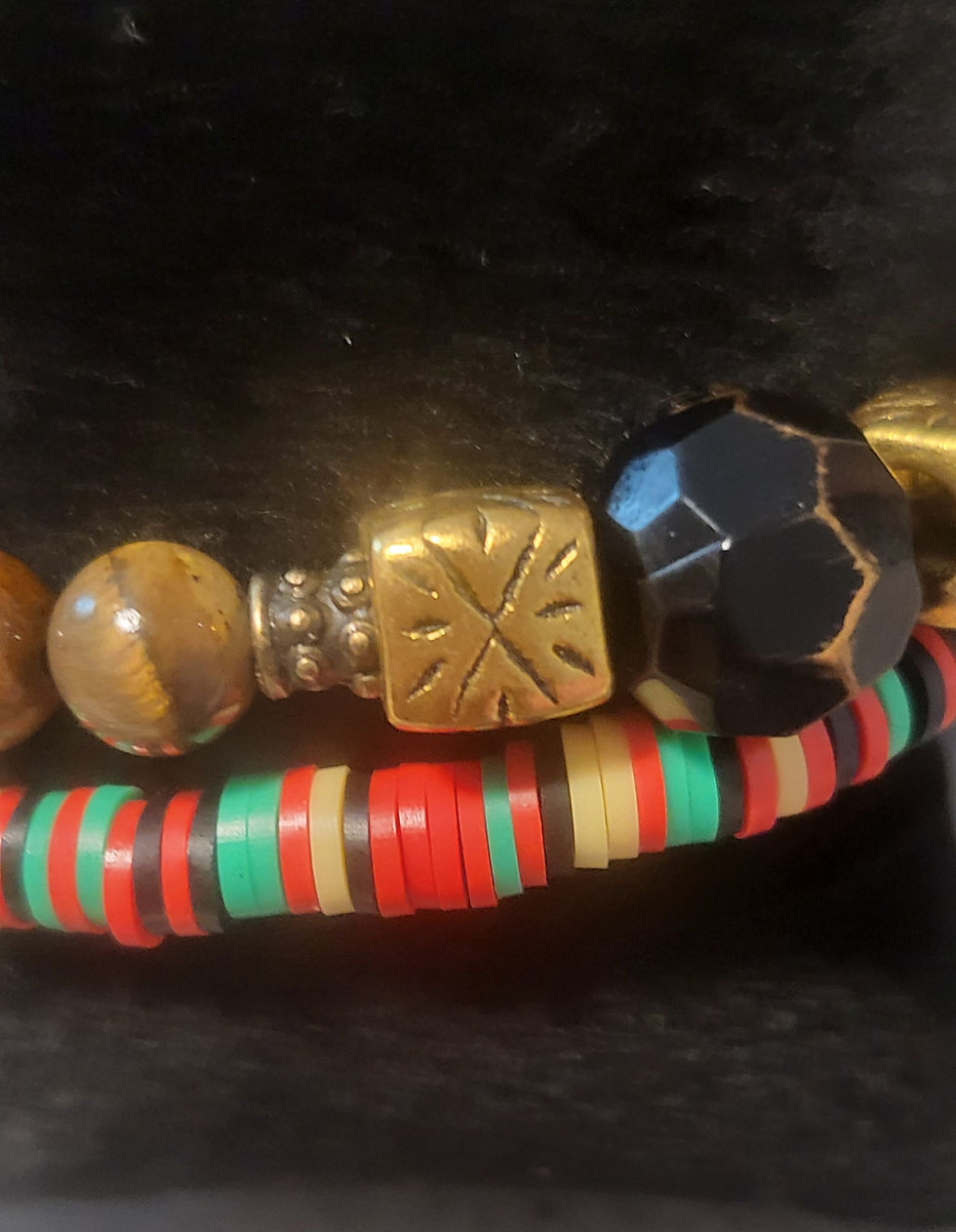Thumbnail: "FREEDOM" Bracelets for DAD [ (Juneteenth Edition) Ring Incl.)