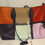 Thumbnail: Genuine Leather Color Block Mid-Sized Tote