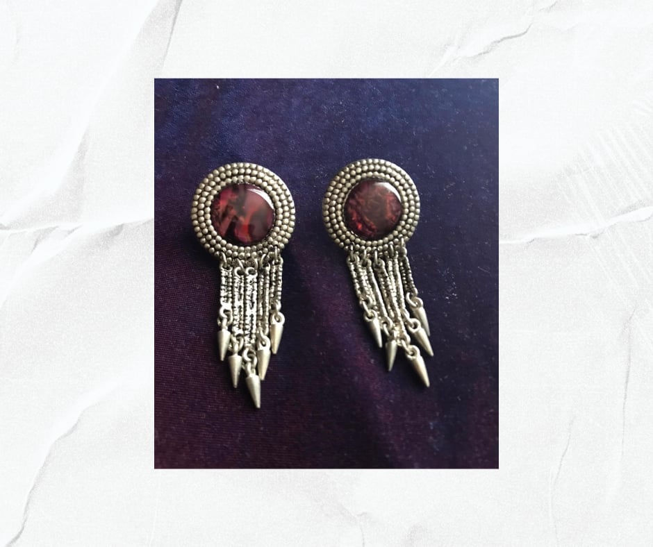 Vintage Western Style Clip Ons
