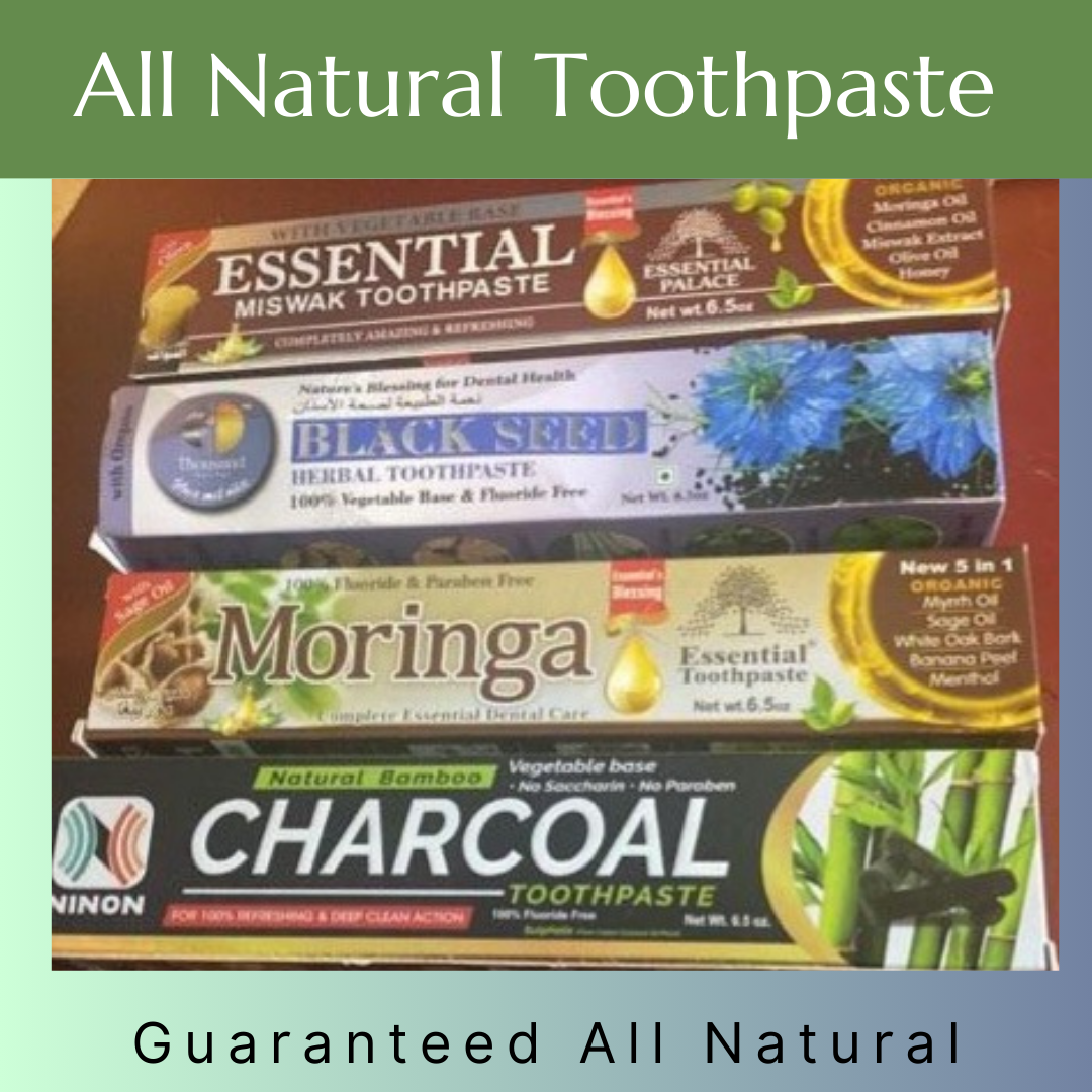All-Natural Toothpastes - 12 options-