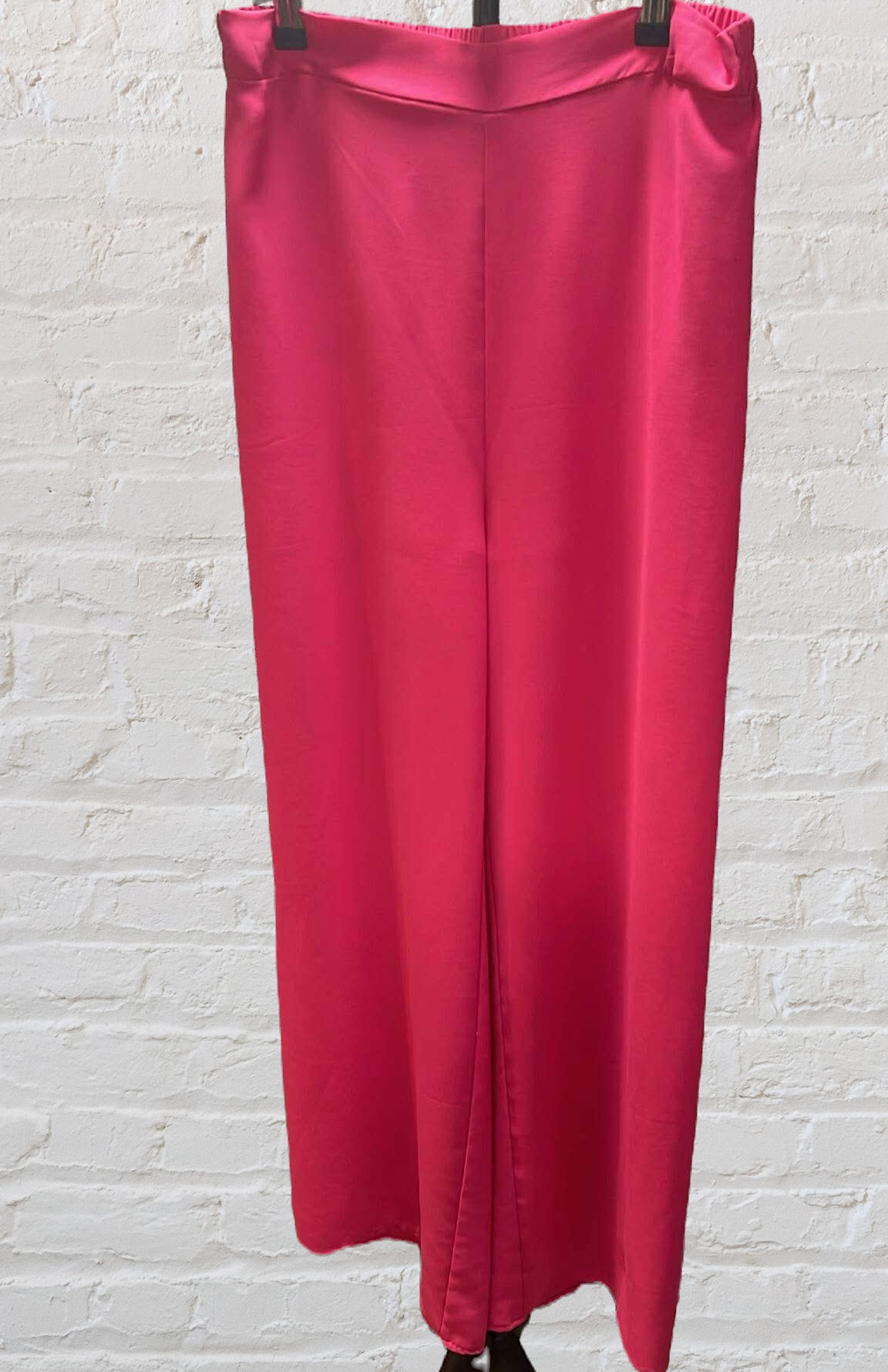 SHEIN Hot Pink Pants with Slit (Size XL)