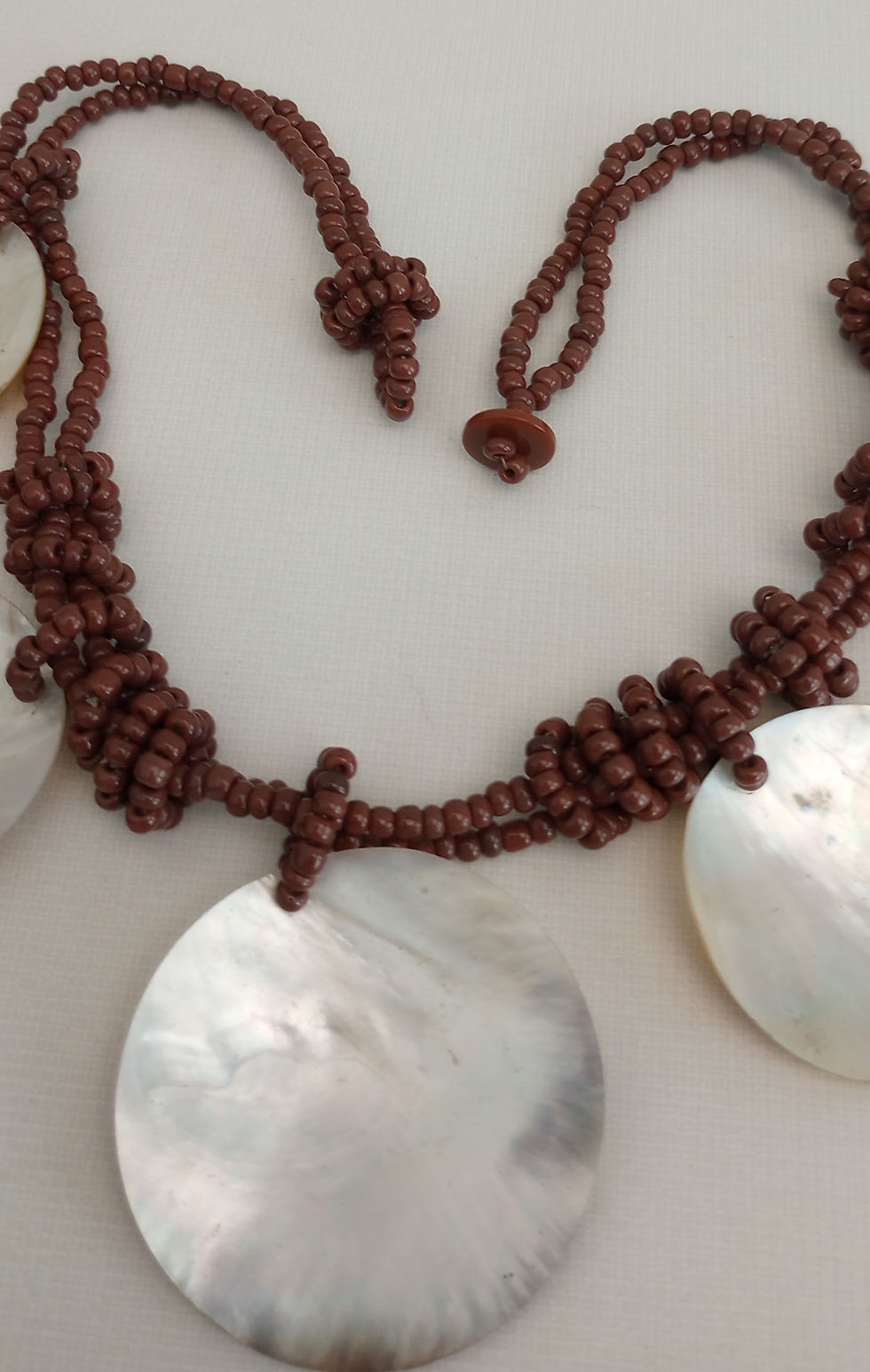 Thumbnail: Brown Multi-Shell Necklace