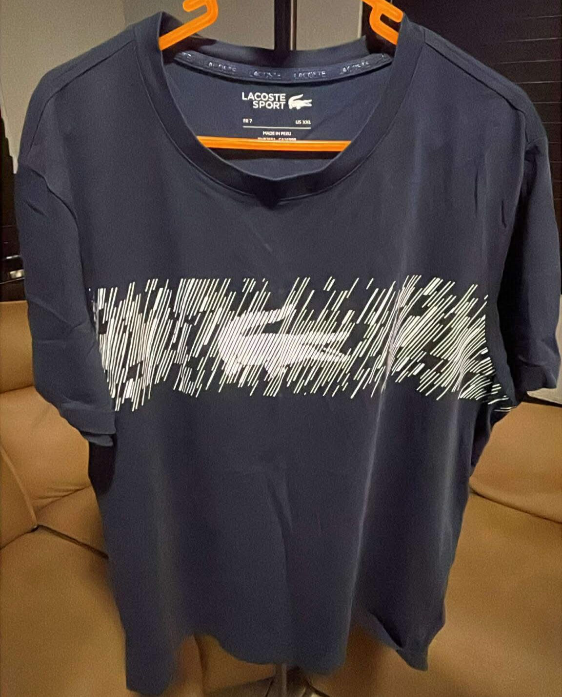 LACOSTE SPORT Graphic Tee (Size XXL)