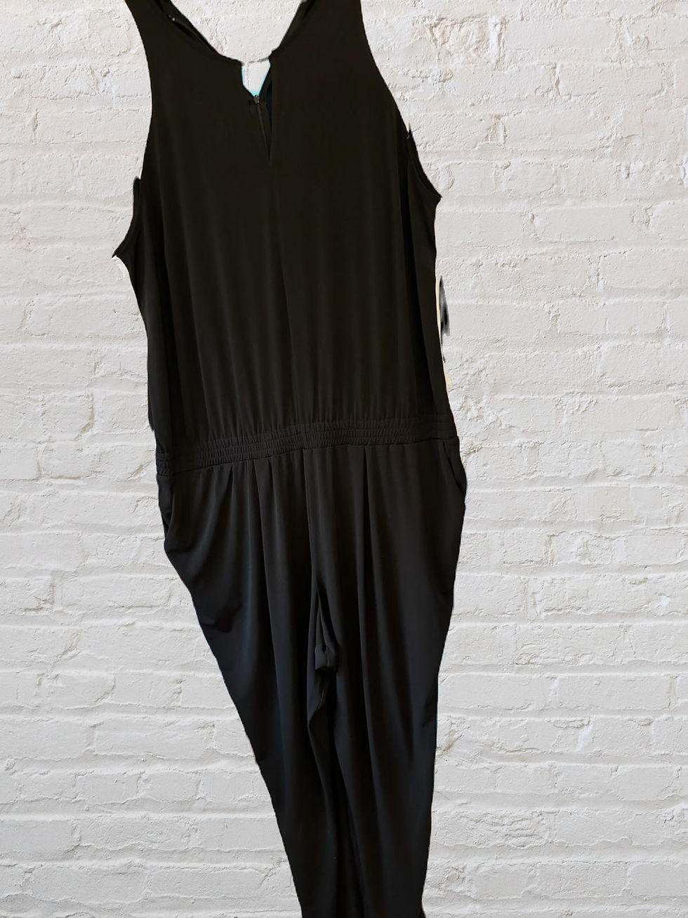 Thumbnail: Black and White Jumpsuit ( Size 2X)