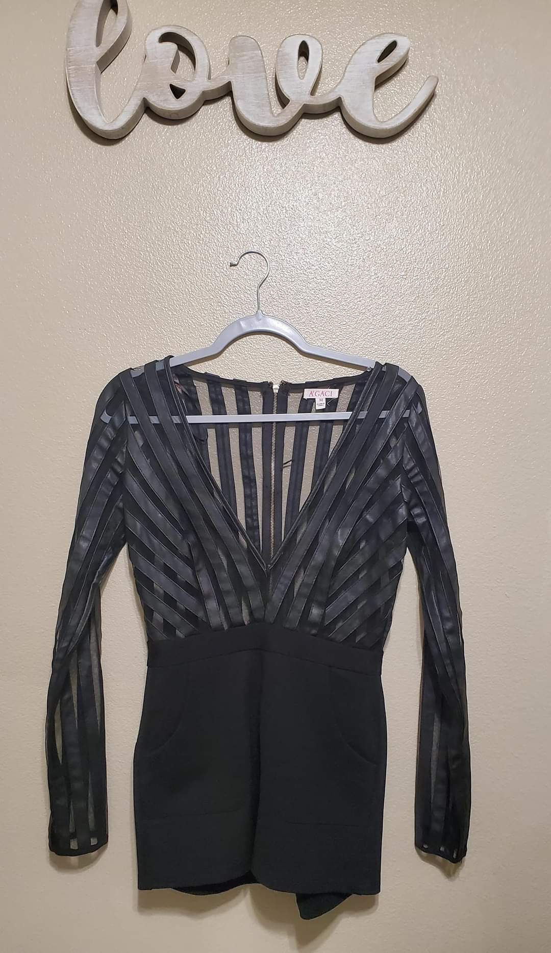 Faux Leather Romper Shorts ( Size Medium)