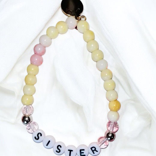 "SISTER" Inspirational Charm Bracelet