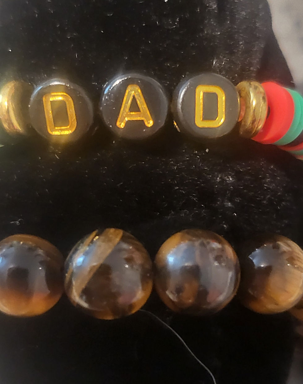Thumbnail: "FREEDOM" Bracelets for DAD [ (Juneteenth Edition) Ring Incl.)