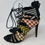 Thumbnail: ZARA Basic Collection Colorful Woven Leather Heels (Sz 8)