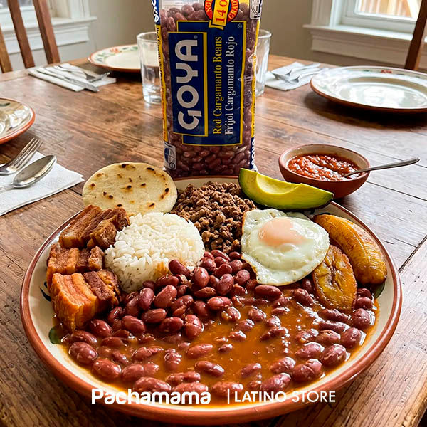 Goya Red Cargamanto beans for Colombian cooking