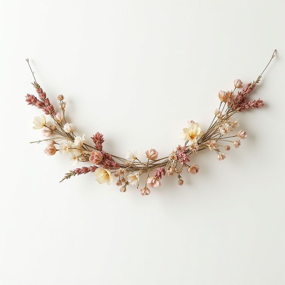 Dried Flower Garland
