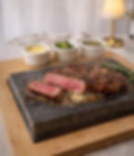 Ribeye Steak on Hot Volcanic Stone (Entrecôte Royale)