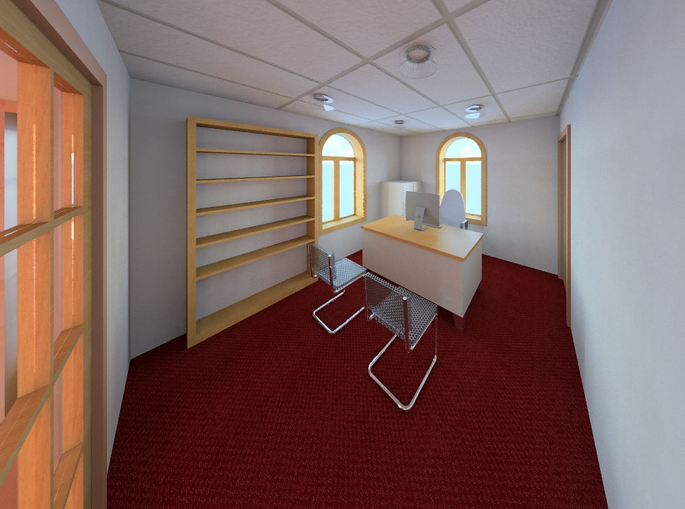 Office View Rendered