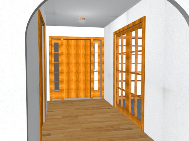 Front Door Interior Perspective