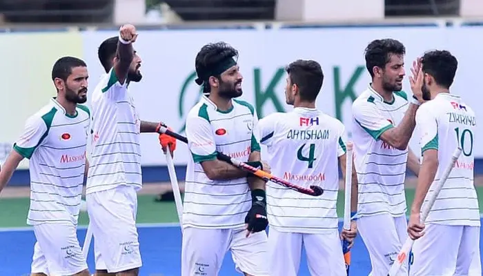 Pakistan Hockey Team at Sultan Azlan Shah Cup 2024.