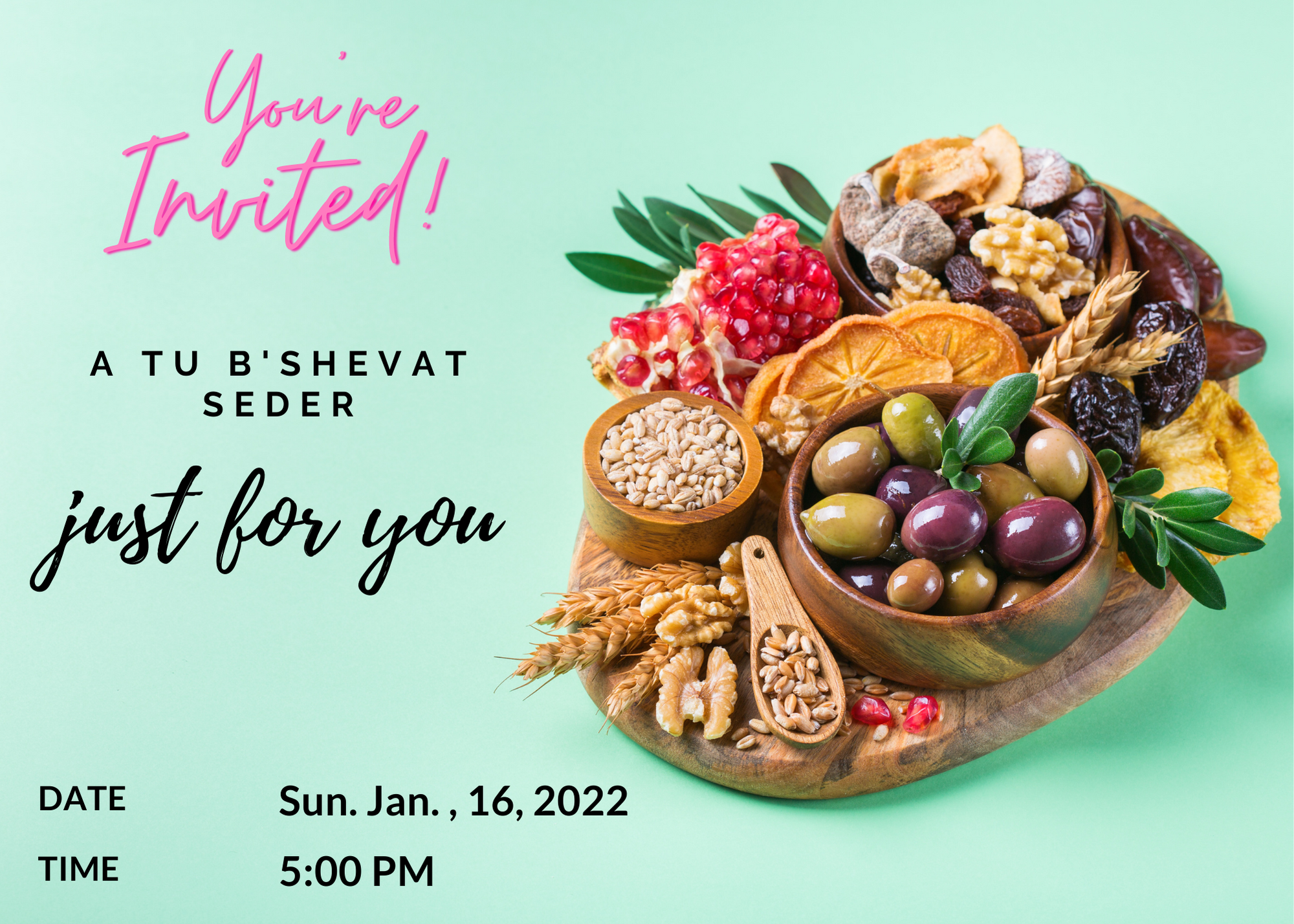 Tu B'shevat Seder! content media