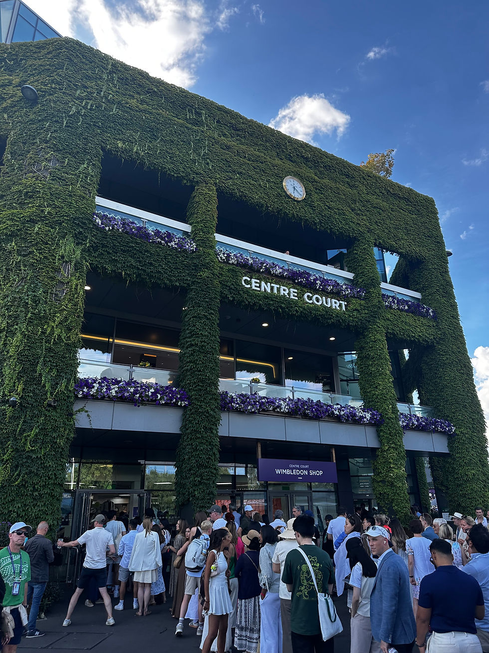Centercourt in Wimbledon - nur für Profis