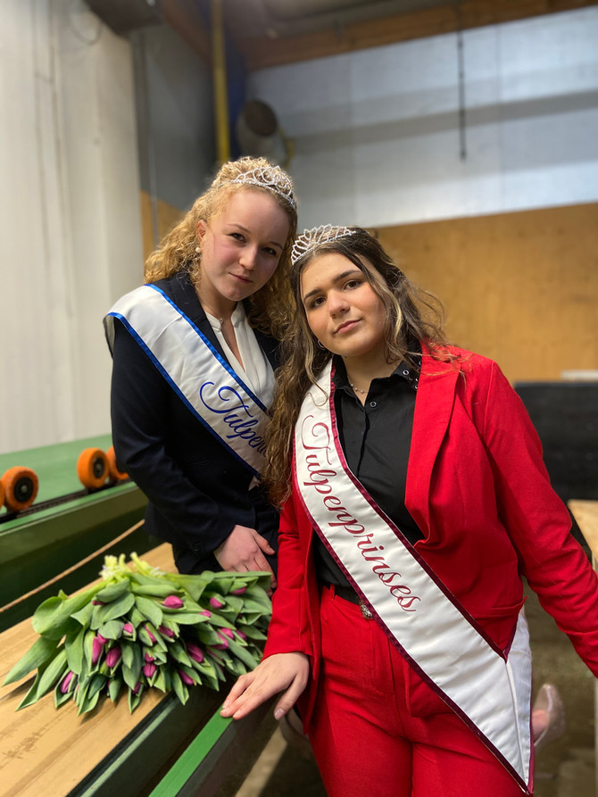 Tulpenkoningin en -prinses gekroond