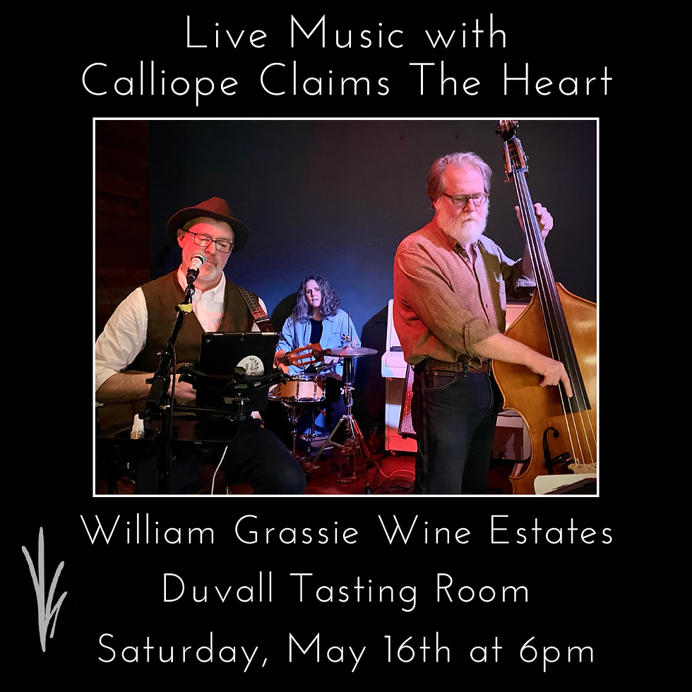 Duvall Live Music - Calliope Claims The Heart