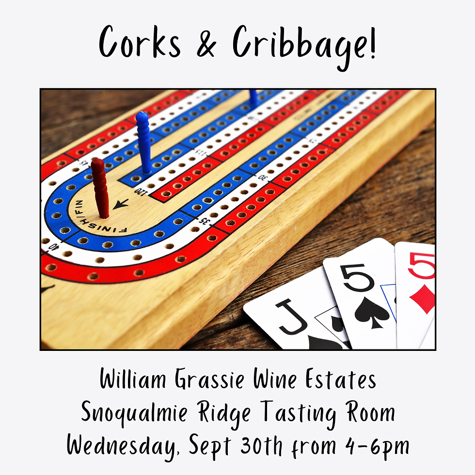 September Corks & Cribbage Night