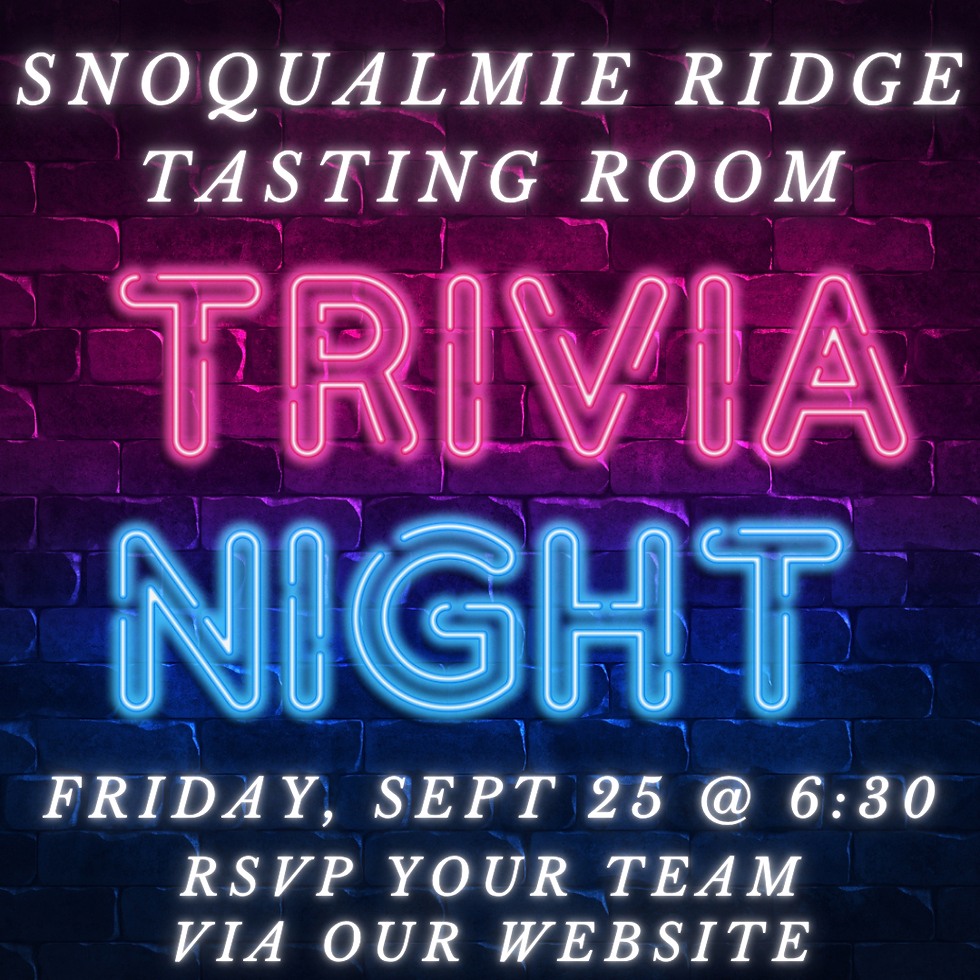 September Trivia Night