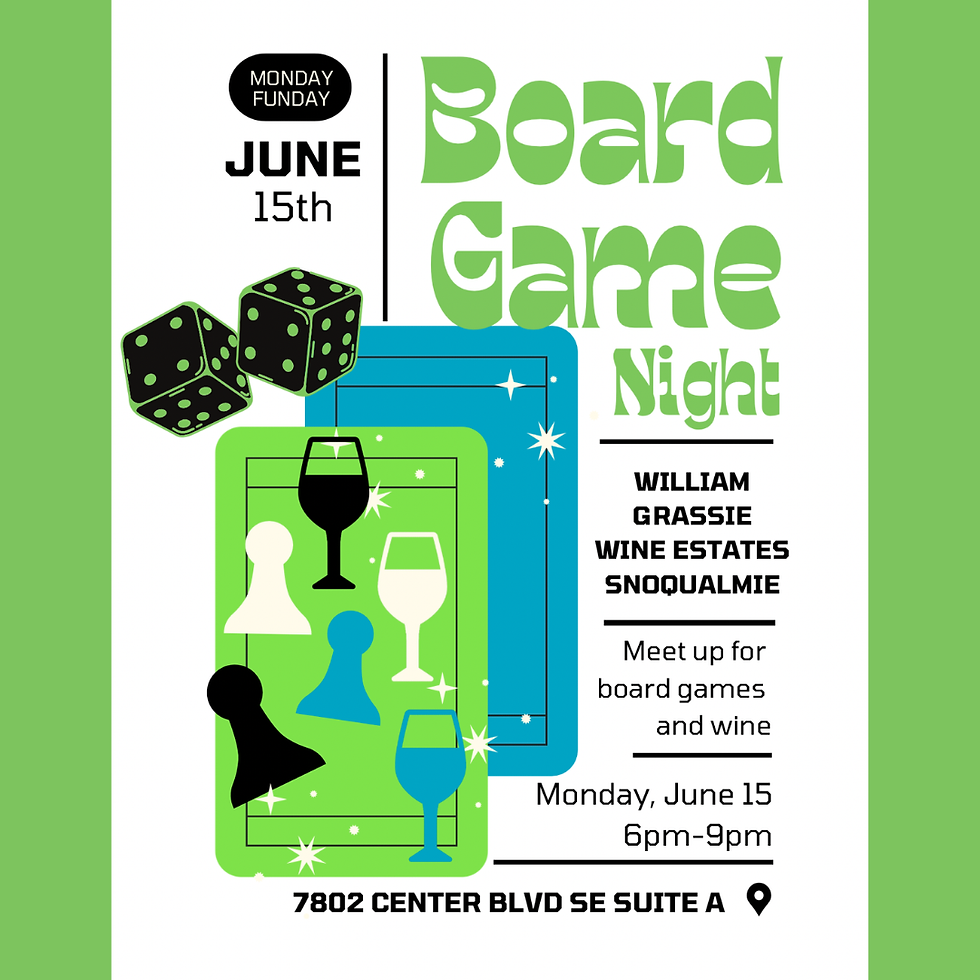 Snoqualmie Ridge Board Game Night