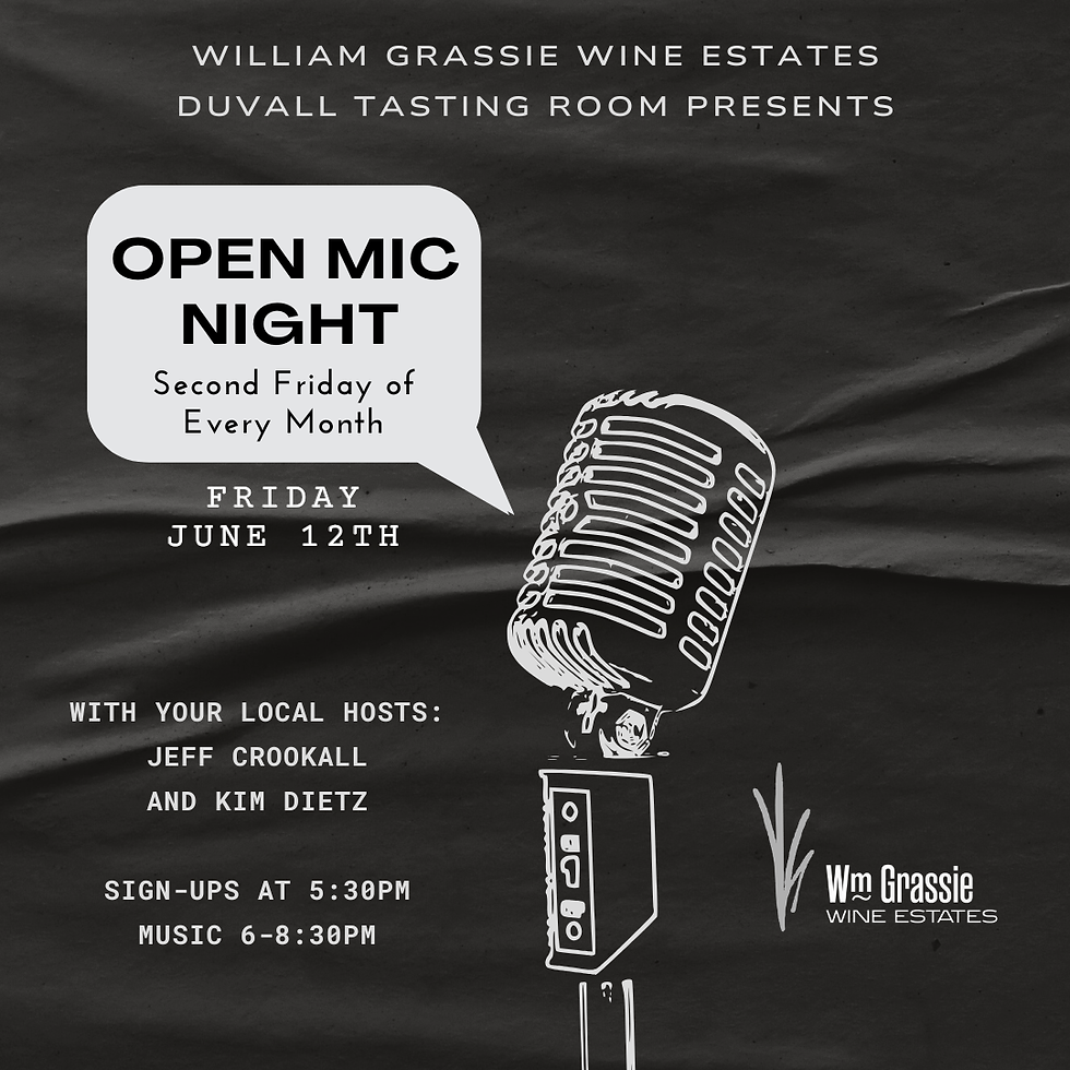 June Open Mic Night