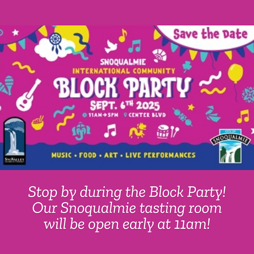 Snoqualmie International Block Party!