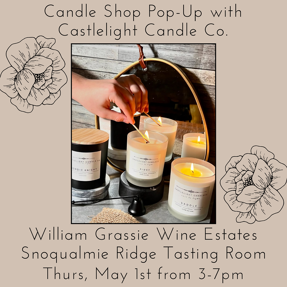 Castlelight Candle Co. Pop-Up Shop