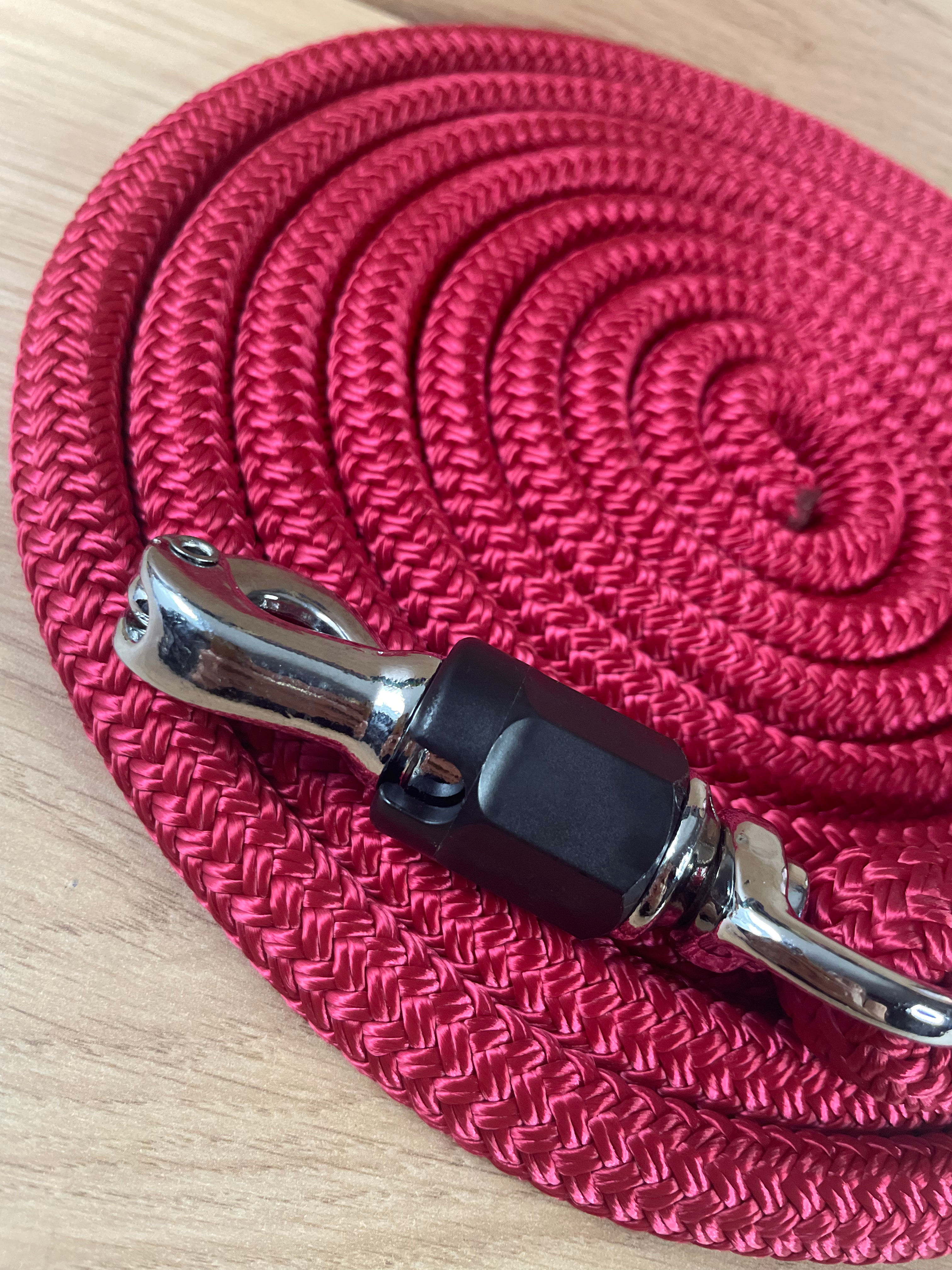 LONGE SECURITE 3M70 - FRAMBOISE