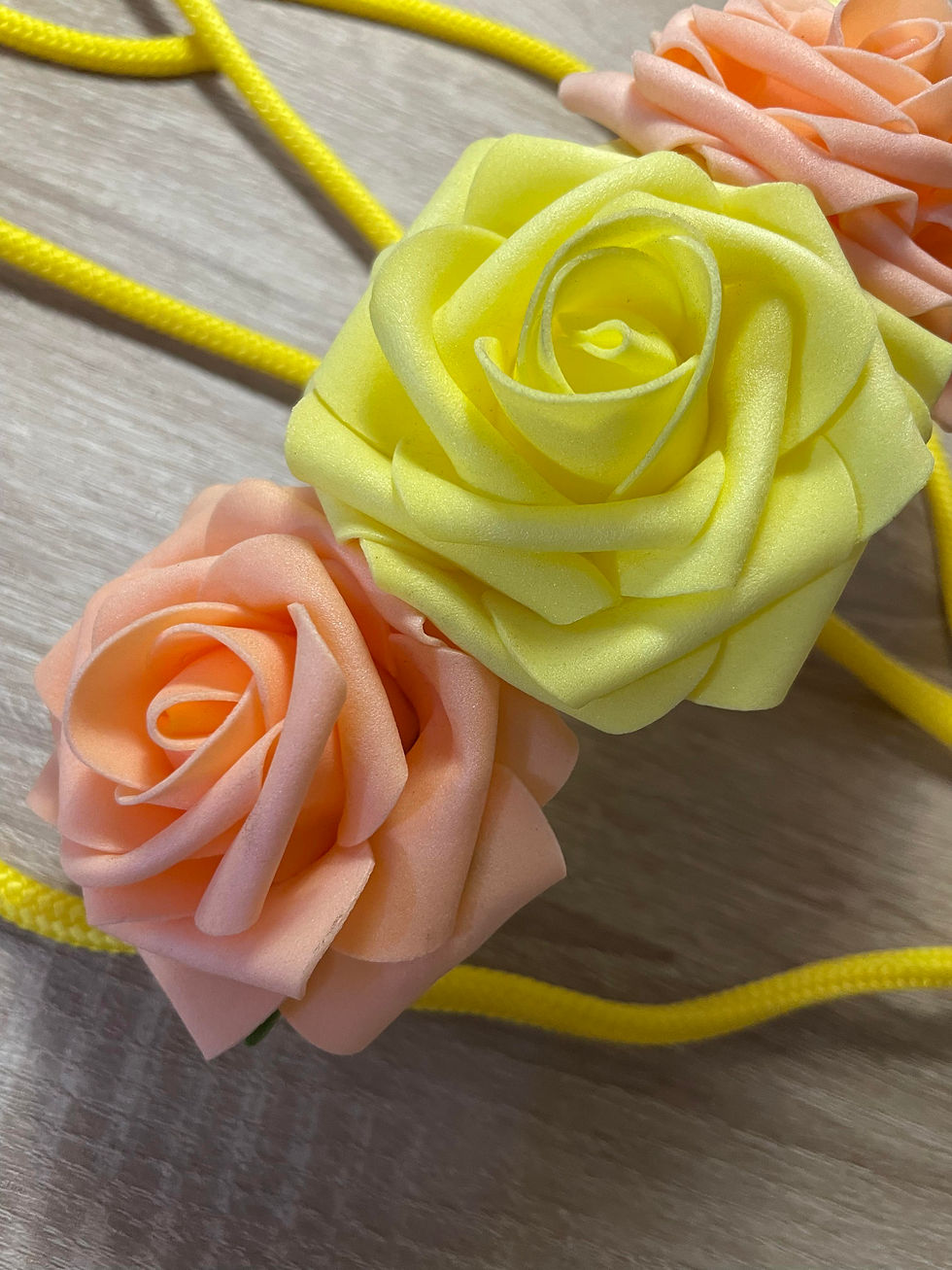 Miniature : Licol éthologique  avec fleurs pour shooting photo 