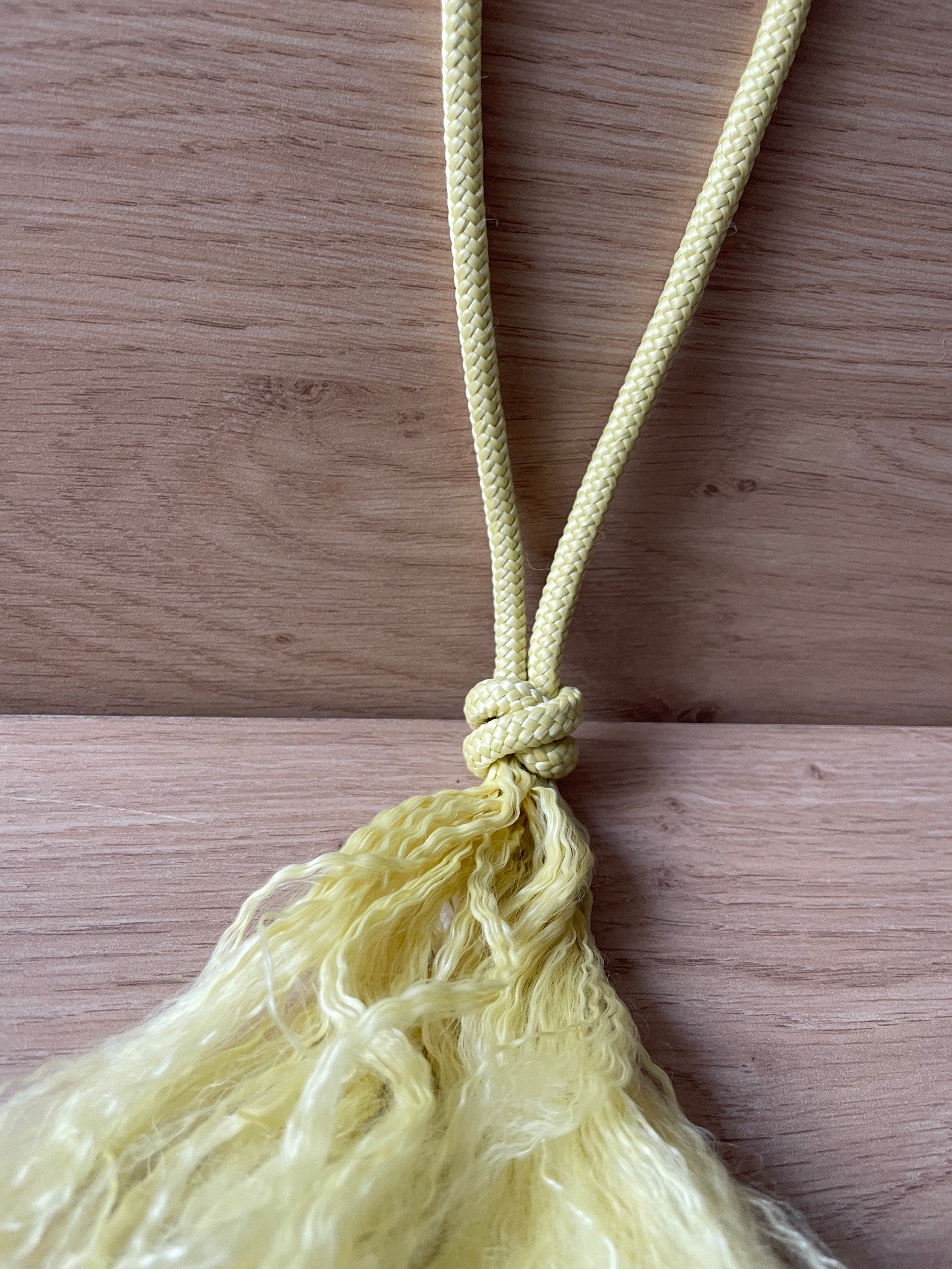 CORDELETTE CLASSIC JAUNE PASTEL - MINI/SHETLAND