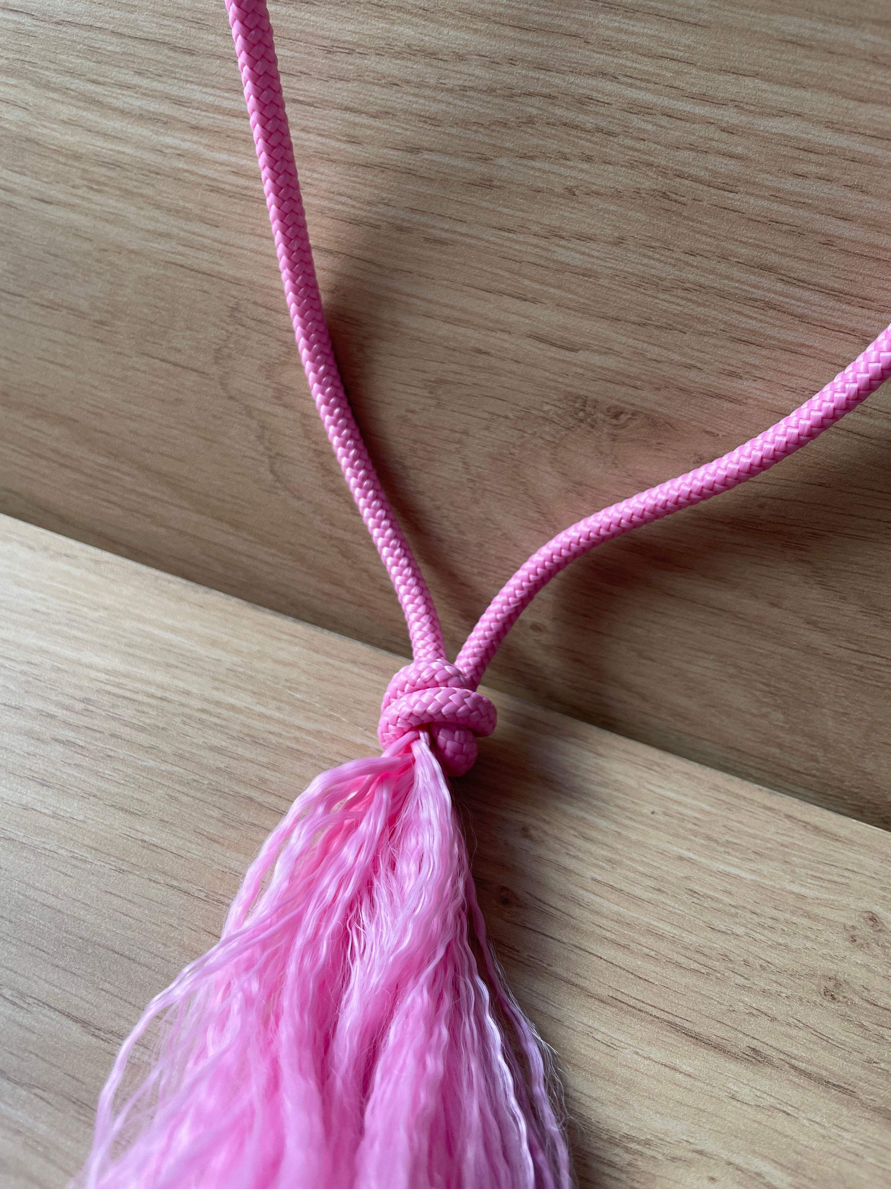 CORDELETTE CLASSIC ROSE  -  PONEY