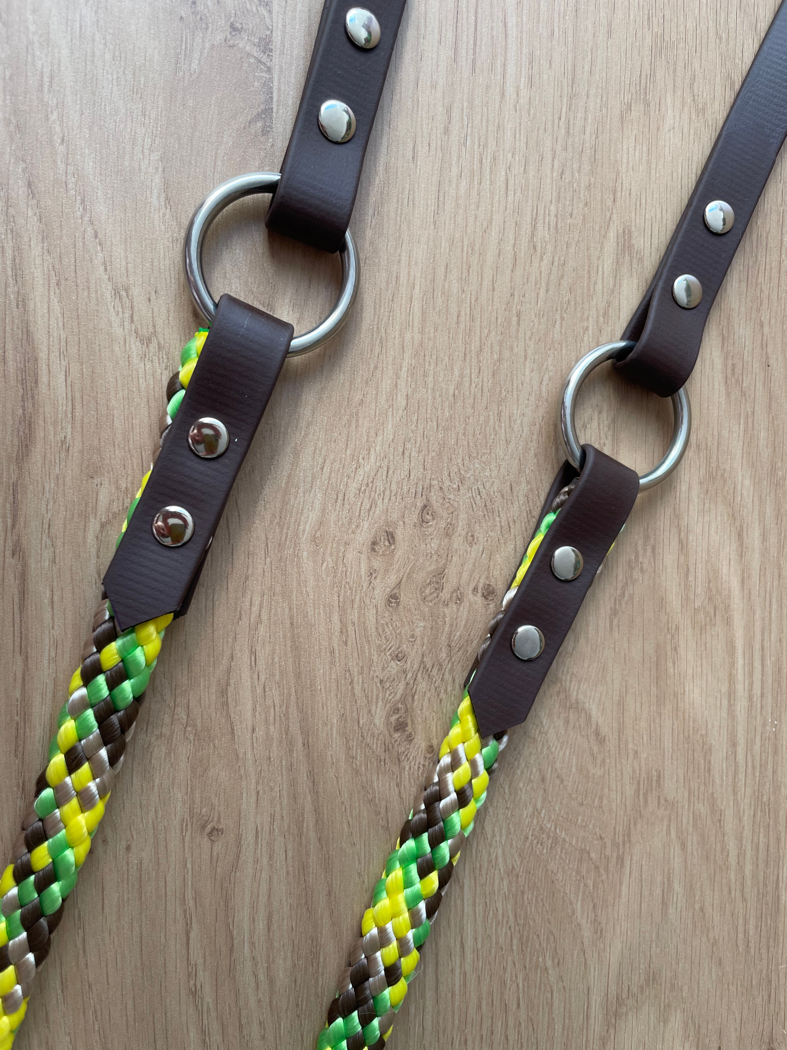 CORDELETTE ISTORI  BANANA / MARRON FONCE  - TAILLE COB