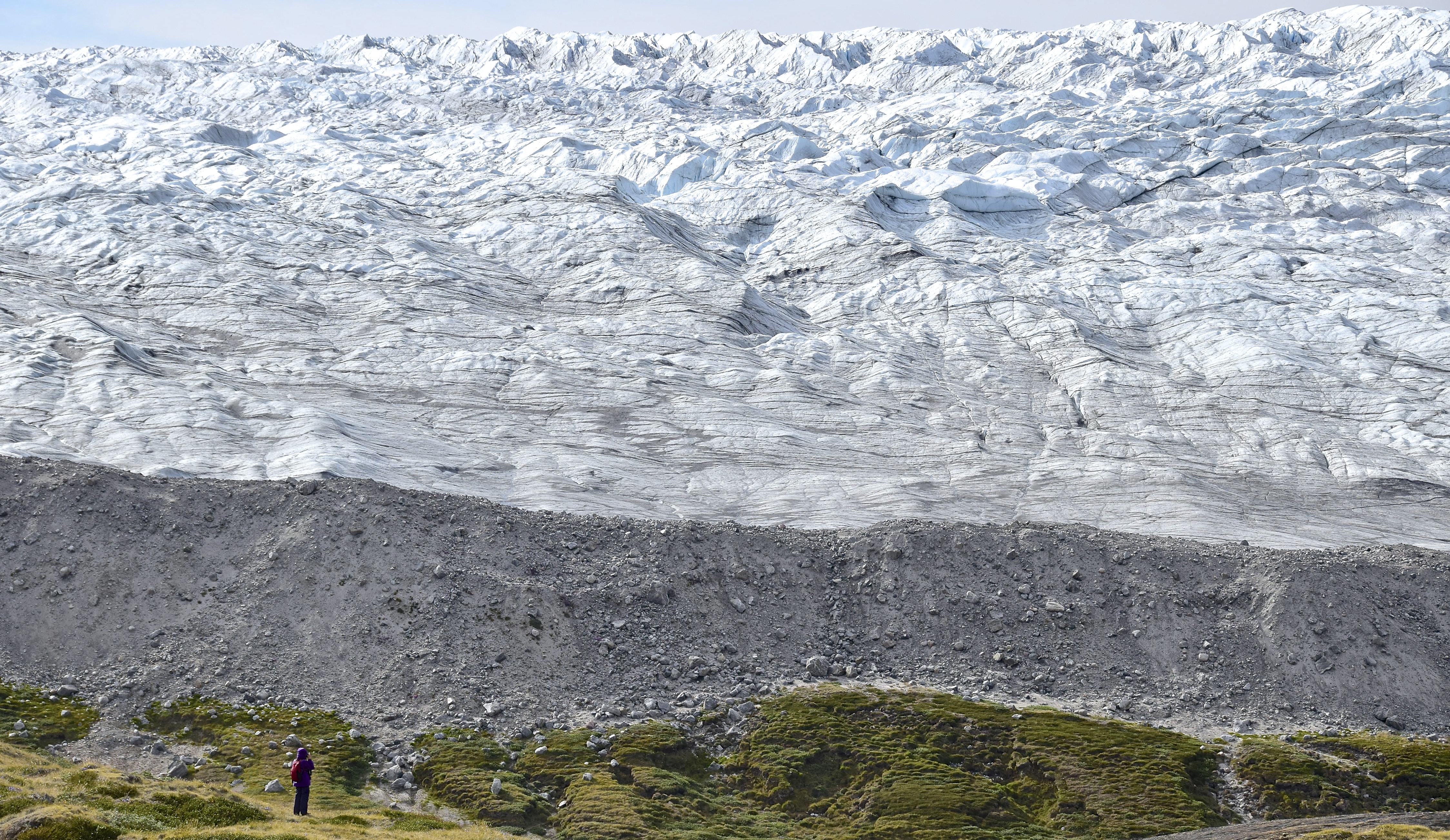 The Greenland ice sheet
