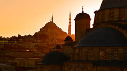 Sunset in Istanbul