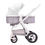 Miniatura: Coche Cuna 6 Posiciones Blanco Kidscool