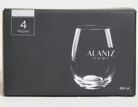 SET 4 VASOS TUMBLER