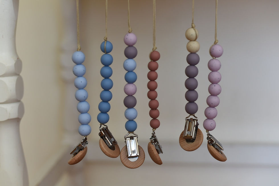 Thumbnail: Pacifier clips 