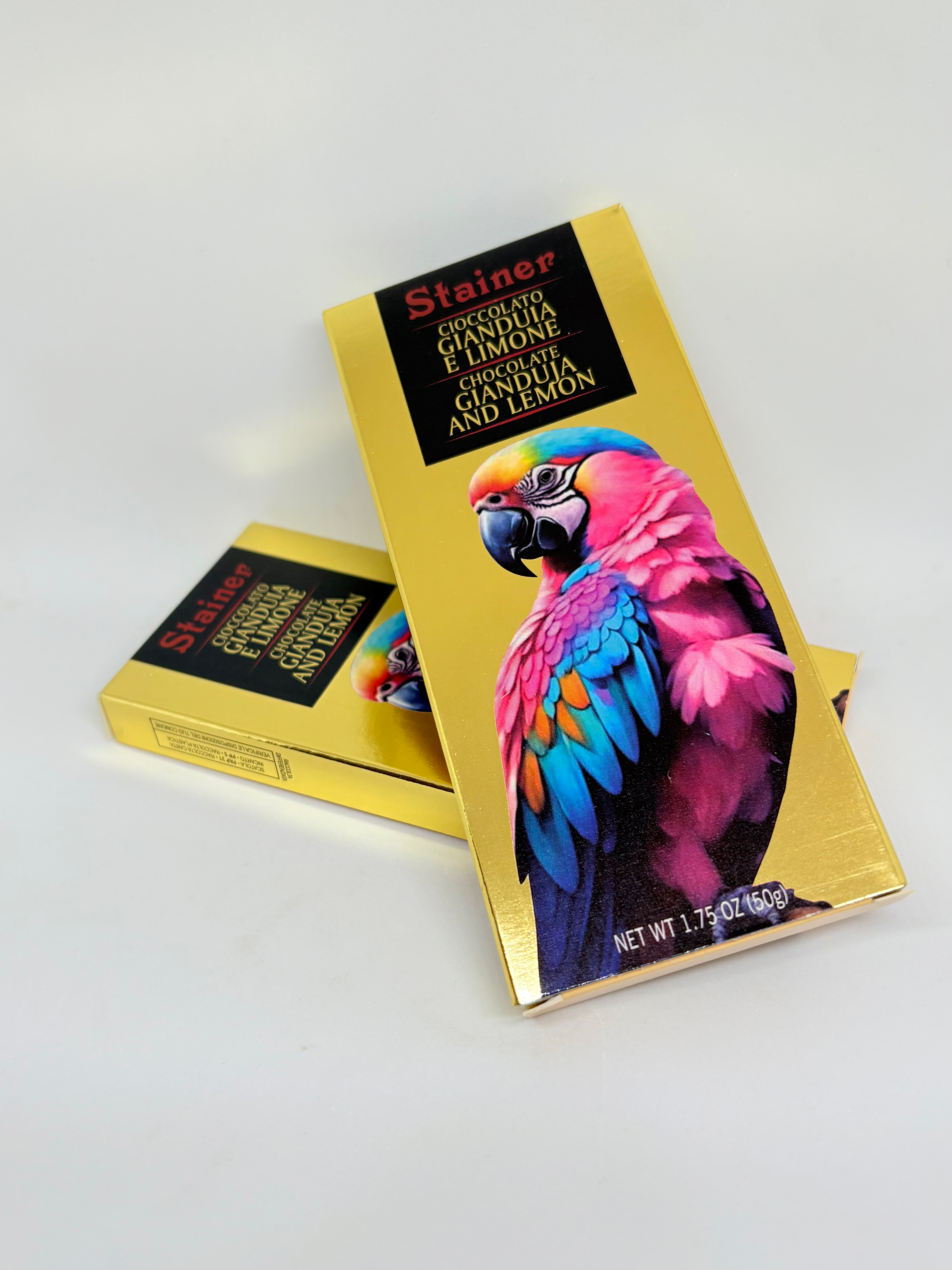 Stainer Gianduja und Zitrone