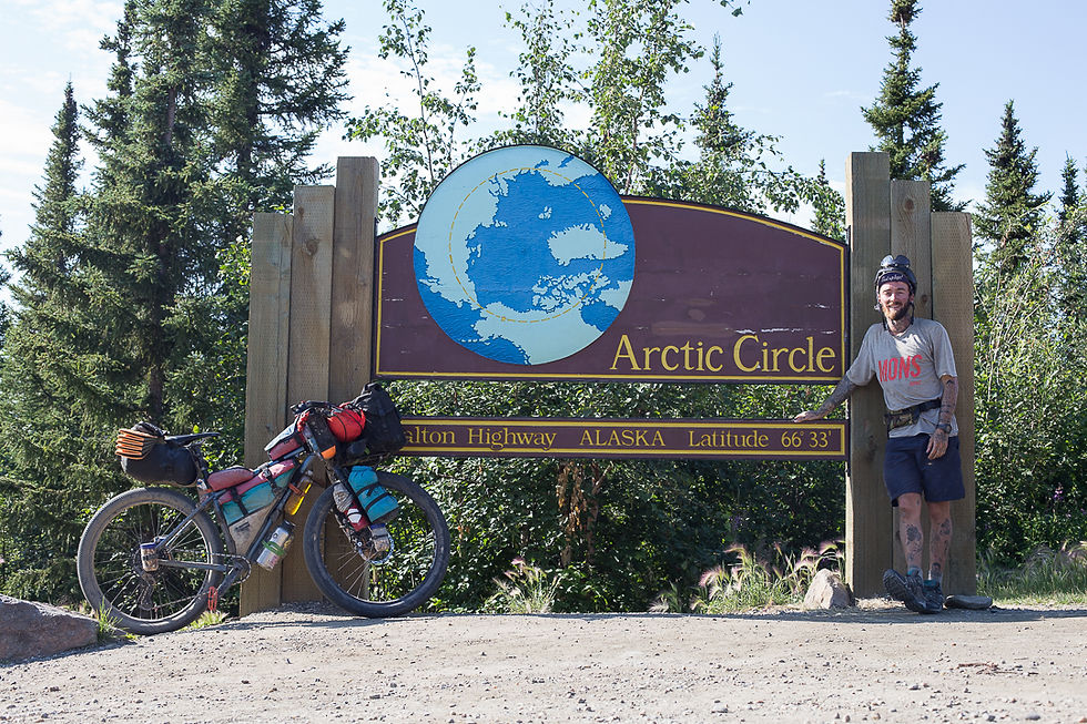 Au delà du cercle polaire.
