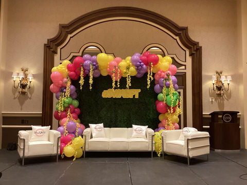 Women's Conference Stage decorations